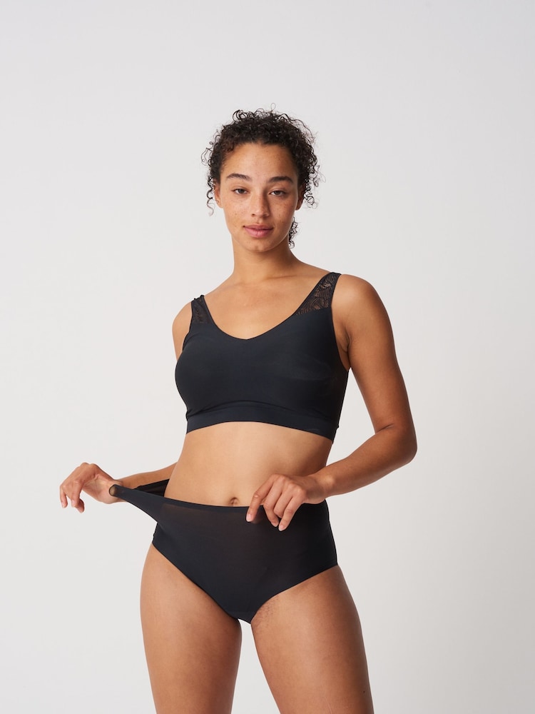 Chantelle Soft Stretch Seamless One Size High Waisted Knickers - Image 1 of 4