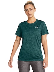 Under Armour Green Tech Twist Crew Neck T-Shirt - Image 1 of 4