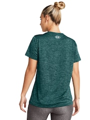 Under Armour Green Tech Twist Crew Neck T-Shirt - Image 2 of 4