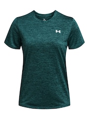 Under Armour Green Tech Twist Crew Neck T-Shirt - Image 3 of 4