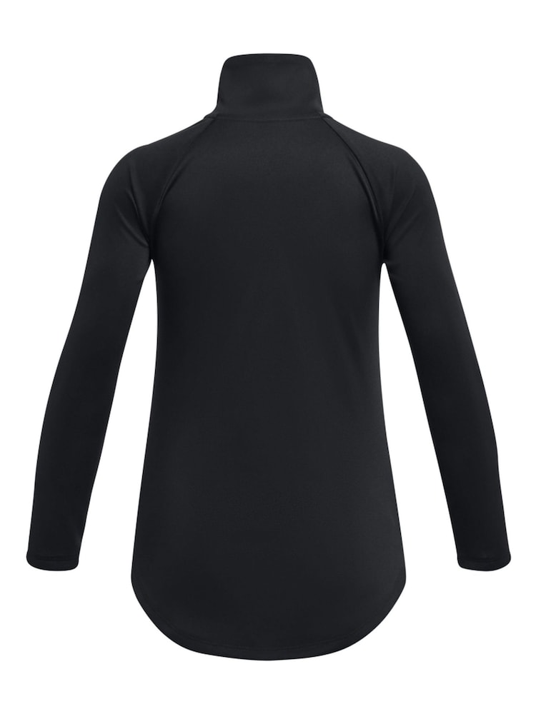 Under Armour Black Tech Graphic 1/2 Zip Sweatshirt - Image 2 of 2