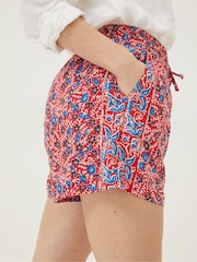 Fatface Flippy Shorts mit Holzschnittmuster - Bild 2 von 4