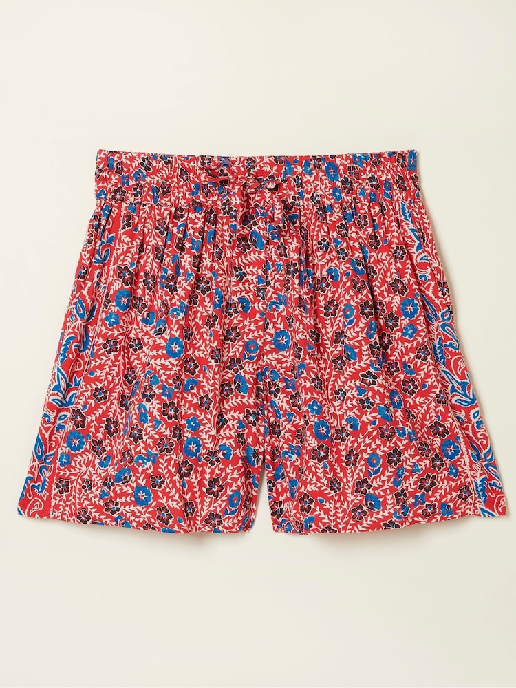 Fatface Flippy Shorts mit Holzschnittmuster - Bild 4 von 4