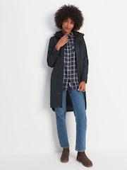 Tog 24 Black Long Saunter Waterproof Jacket - Image 5 of 10