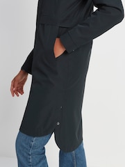 Tog 24 Black Long Saunter Waterproof Jacket - Image 8 of 10