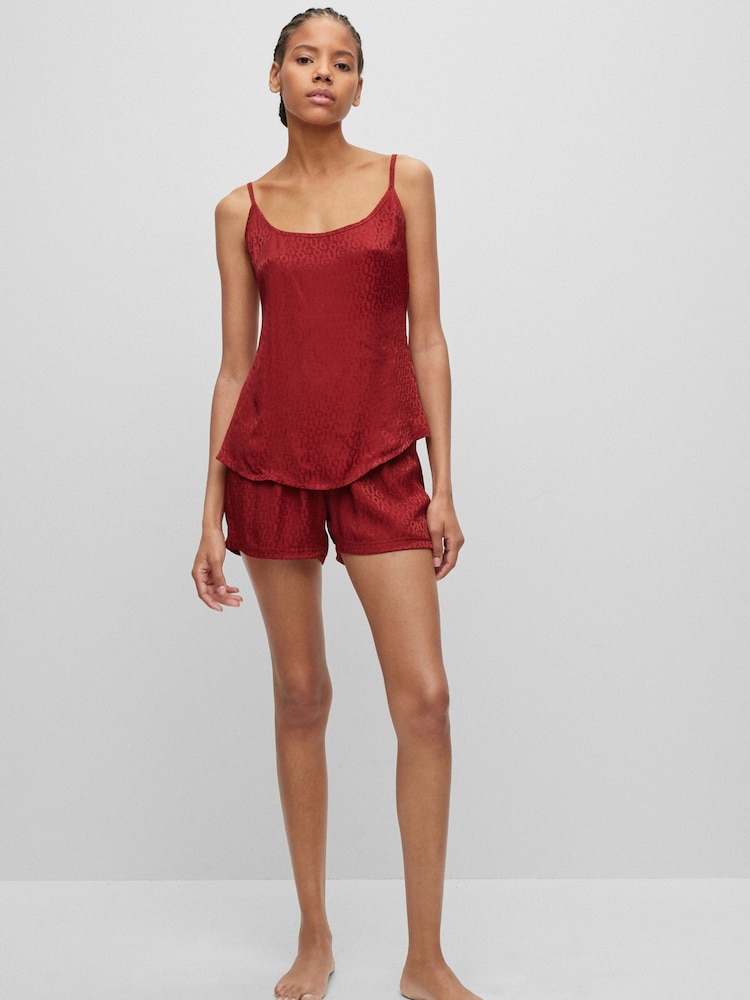 HUGO Red Satinoir Pyjama Top - Image 1 of 5