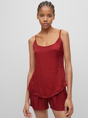 HUGO Red Satinoir Pyjama Top - Image 3 of 5