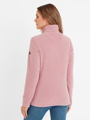 Tog 24 Pink Revive Fleece Zip Neck Jumper - Image 2 of 5