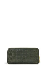 Radley London Large Green Linden Gardens Faux Croc-Effect Zip Around Matinee Purse - Image 2 of 4