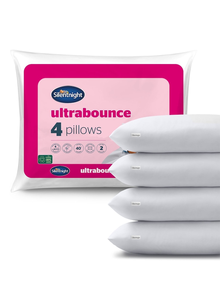 Silentnight Medium Ultrabounce 4 Pack Pillows - Image 6 of 6