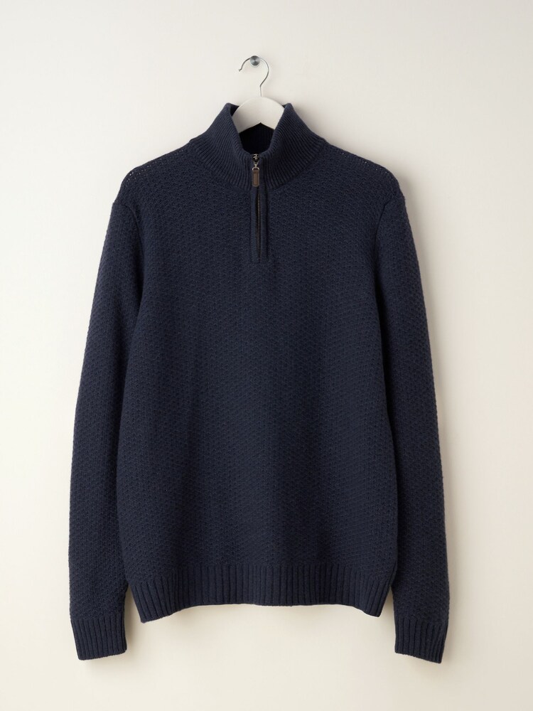 Truly Blue Windsor Midnight 3/4 Zip Jumper - Image 4 of 4