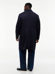 Tommy Hilfiger Blue Plus New York Label Wool Blend Coat - Image 2 of 5