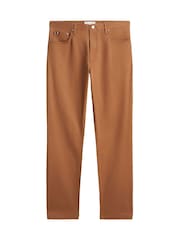 Tommy Hilfiger Brown Denton Slim Straight Chinos - Image 5 of 5