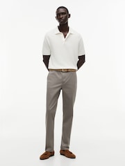 Сұр - Tommy Hilfiger Denton Slim Straight текстуралы чинос - 5суретінің 3 суреті