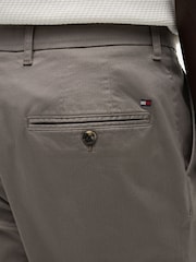 Сұр - Tommy Hilfiger Denton Slim Straight текстуралы чинос - 5суретінің 4 суреті