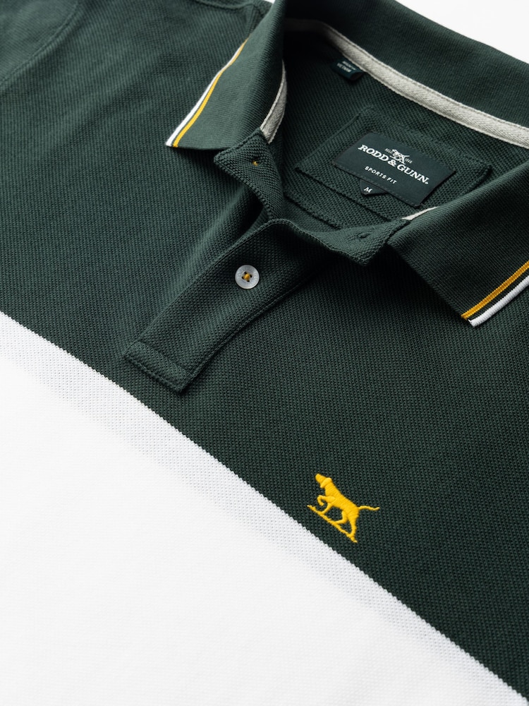 Rodd & Gunn Black Homebay Sports Fit Polo Shirt - Image 4 of 4