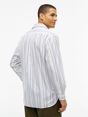 Tommy Hilfiger Relaxed Fit Mixed Stripe Poplin Shirt - Image 2 of 6