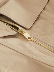 Camel Zip Front Corset Top - Image 7 of 7
