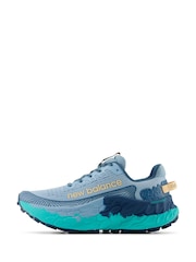 New Balance Light Blue Womens Fresh Foam X Trail More v3 Trainers - Image 2 of 8