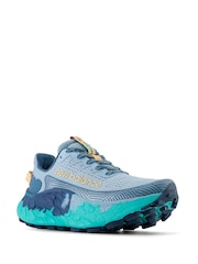 New Balance Light Blue Womens Fresh Foam X Trail More v3 Trainers - Image 3 of 8