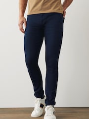 Navy Blue Skinny Soft Touch Stretch Jeans - Image 1 of 3
