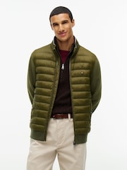 Зеленый - Tommy Hilfiger стеганые куртки на молнии - Изображение 1 7