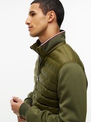 Зеленый - Tommy Hilfiger стеганые куртки на молнии - Изображение 5 7