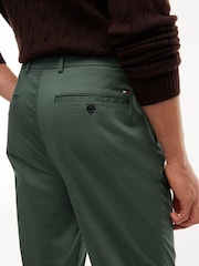 Tommy Hilfiger Green Denton Slim Straight Textured Chinos - Image 4 of 4