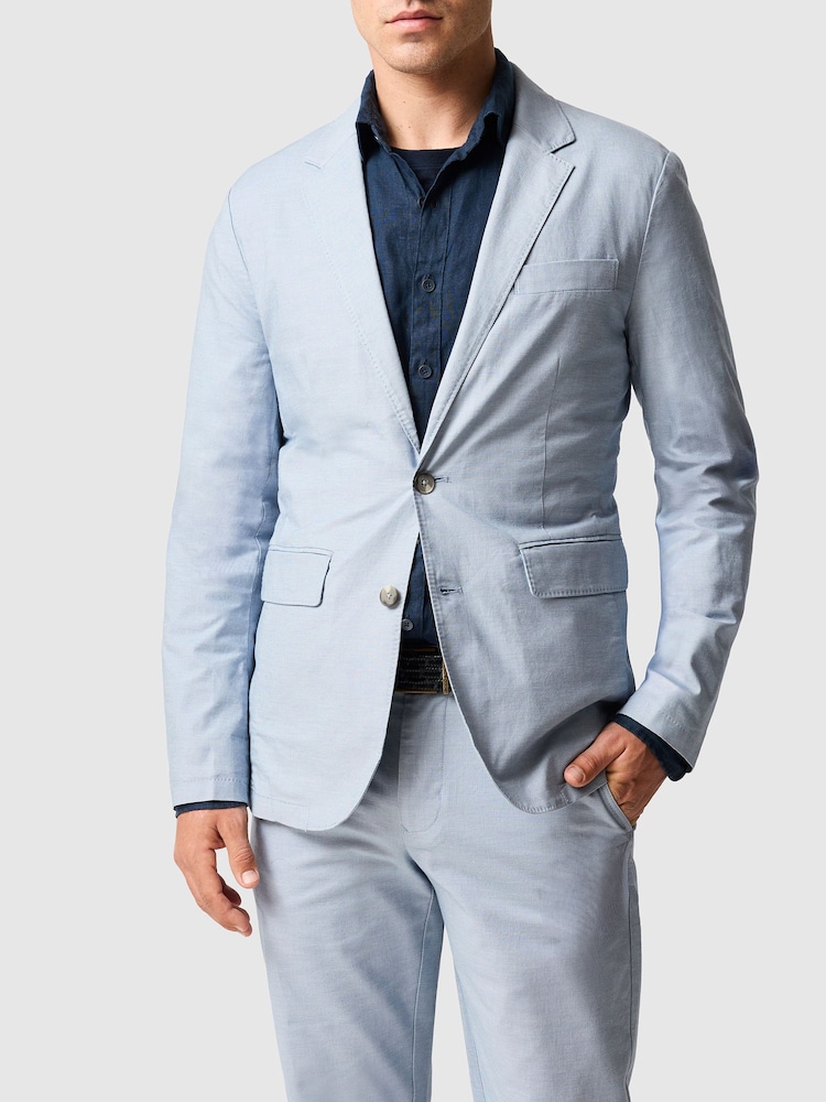 Rodd & Gunn Blue Blazer Sports Fit Jacket - Image 1 of 5