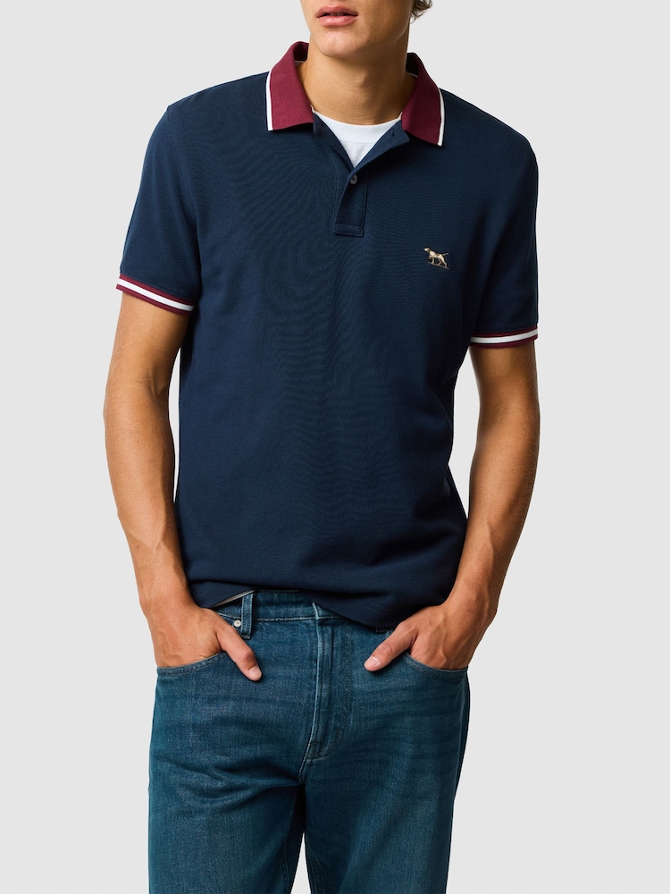 Rodd & Gunn Blue New Lynn Sports Fit Polo Shirt - Image 1 of 5 Rodd & Gunn Blue New Lynn Sports Fit Polo Shirt - Image 1 of 5