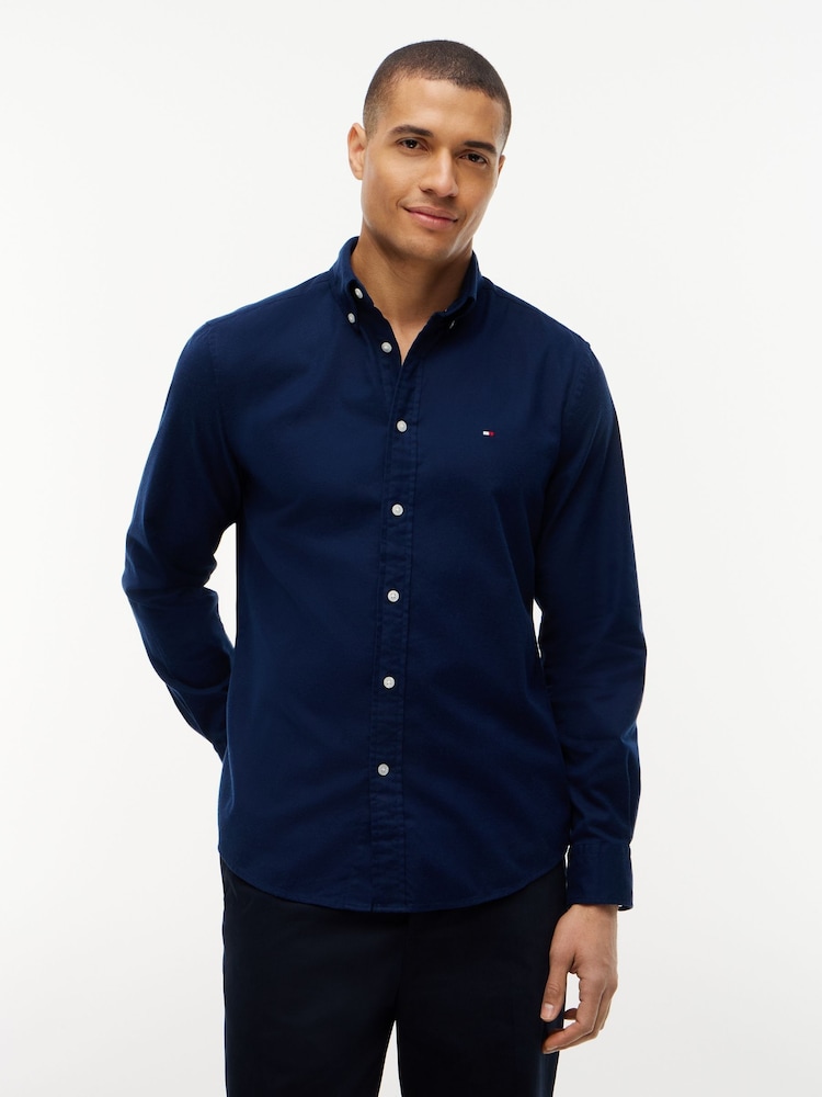 Tommy Hilfiger кәдімгі фланельді футболкасы - 5суретінің 1 суреті