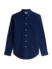 Tommy Hilfiger кәдімгі фланельді футболкасы - 5суретінің 5 суреті
