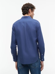 Tommy Hilfiger Dark Blue Regular Fit Oxford Shirt - Image 2 of 5