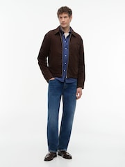Tommy Hilfiger Dark Blue Regular Fit Oxford Shirt - Image 3 of 5