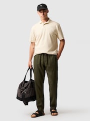 Rodd & Gunn Green Linen Resort Trousers - Image 3 of 5