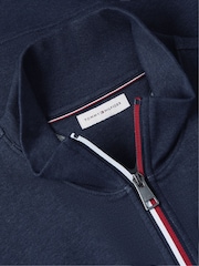 Tommy Hilfiger Blue Global Stripe Terry Track Jacket - Image 2 of 2