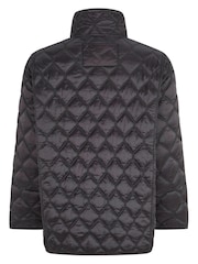 Mint Velvet Black Oversized Quilted Jacket - Image 4 of 4