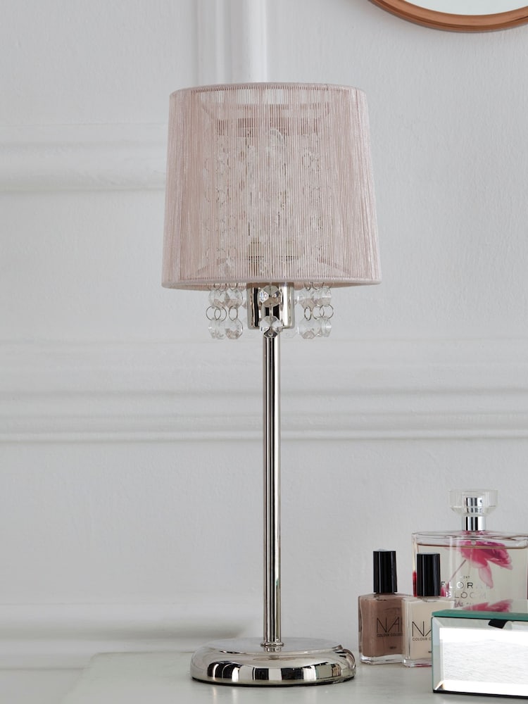 Pink Palazzo Small Table Lamp - Image 2 of 8
