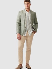 Rodd & Gunn Green The Cascades Sports Fit Jacket - Image 2 of 5