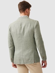 Rodd & Gunn Green The Cascades Sports Fit Jacket - Image 3 of 5