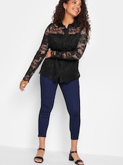 M&Co Black Lace Shirt - Image 1 of 4