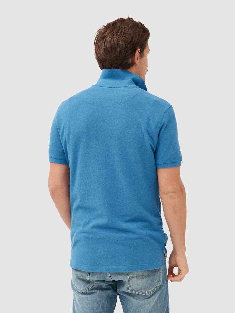 Rodd & Gunn Light Blue Polo Shirt - Image 2 of 5