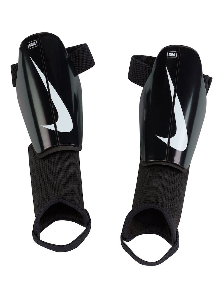 Nike Black Charge Soccer Kids Shin Guards - Image 1 of 4 Nike Black Charge Soccer Kids Shin Guards - Image 1 of 4