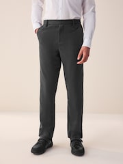 Grey School Formal Straight Trousers (3-17yrs) - Image 1 of 12