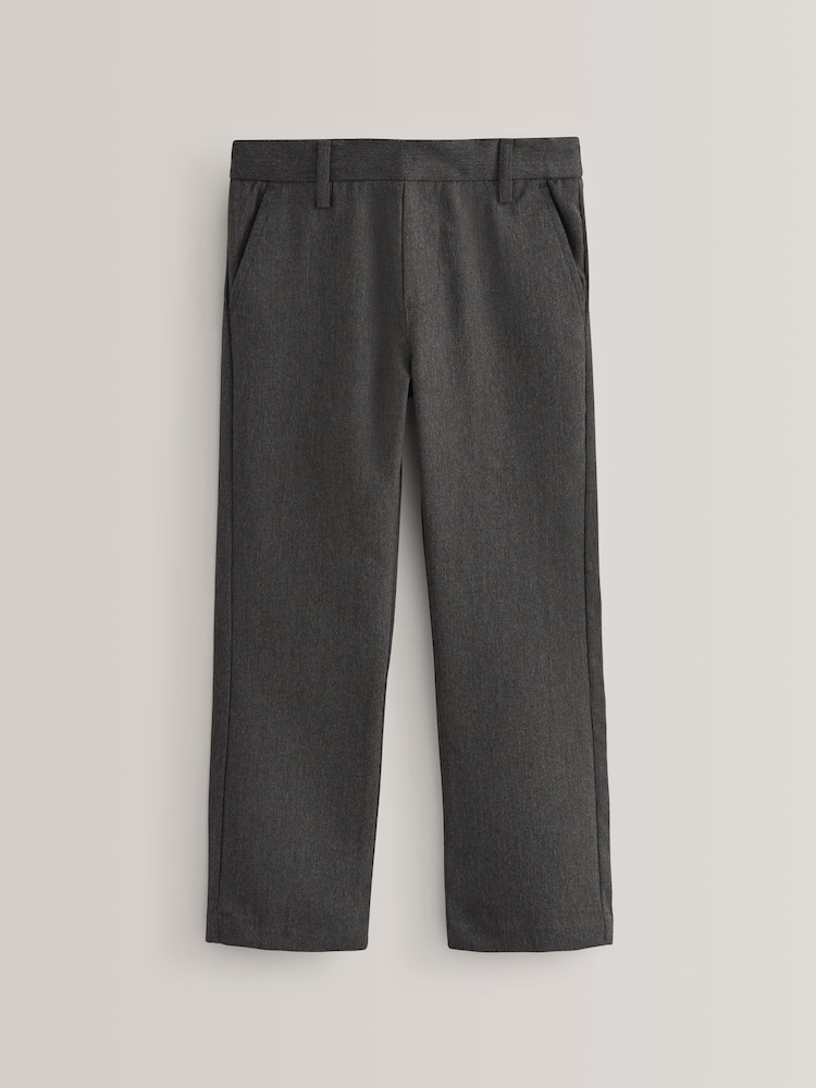 Grey School Formal Straight Trousers (3-17yrs) - Image 2 of 12