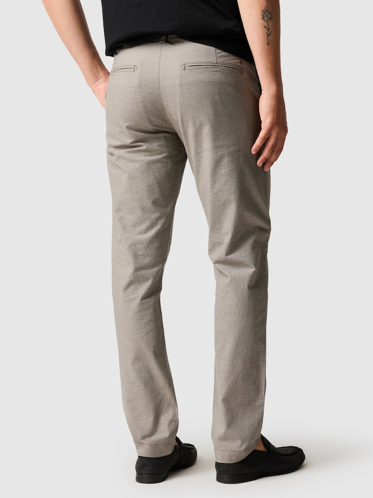 Rodd & Gunn Natural Chino Straight Trousers - Image 2 of 5