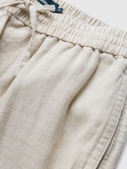 Rodd & Gunn Natural Linen Resort Trousers - Image 4 of 4