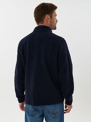 Saltwell Blue Borg Half Zip Fleece - Image 2 of 5