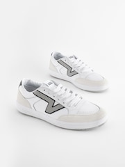 Vans Cream UA Lowland CC Trainers - Image 1 of 6