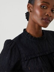 Bluza kovinske barve Fatface Maggie - Slika 4 iz 6